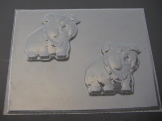 660 Bulldog Dog Chocolate Candy or Soap Mold